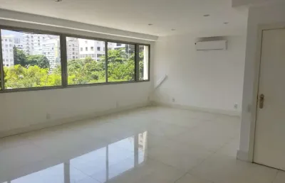 Apartamento com 3 quartos para alugar na avenida general san martin, leblon, rio de janeiro, 150 m2 por r$ 16.000