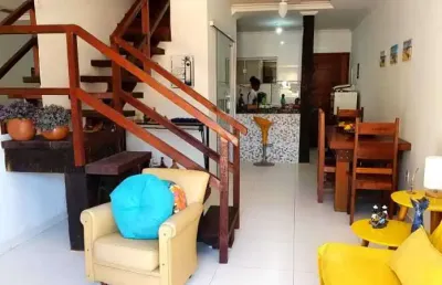 Casa em condomínio fechado com 4 quartos à venda na estrada de búzios, maria joaquina, cabo frio, 727 m2 por r$ 460.000
