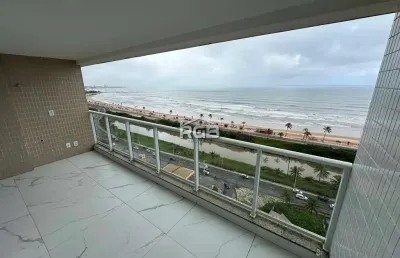 Apartamento 1/4 e sala frente mar em jaguaribe r$ 530.000,00