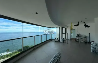 Maravilhoso beach class 1/4 e sala vista mar na ondina r$ 899.000,00