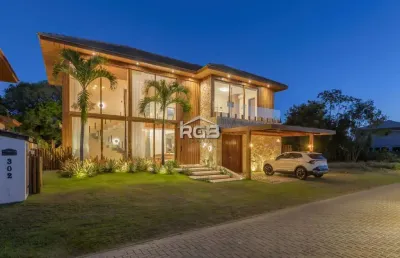 Maravilhosa casa 5 suítes no cond. praia bella em praia do forte r$ 4.900.000,00