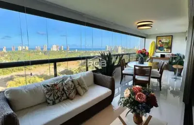 Lumno greenville 4 suítes vista mar em patamares r$ 2.680.000,00