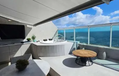 Linda cobertura costa españa 2 suítes porteira fechada na ondina r$ 2.600.000,00