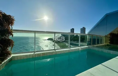 Cobertura costa españa 2 suítes finamente decorada na ondina r$ 2.500.000,00
