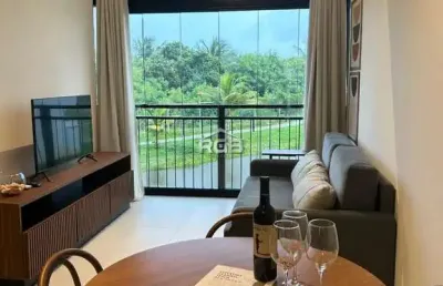 Quarto e sala porteira fechada em praia do forte r$ 740.000,00