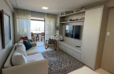 Apartamento 1/4 e sala vista mar andar alto no caminho das árvores r$ 580.000,00