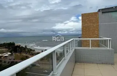 Cobertura duplex 3/4 (2 suítes) vista mar em piatã r$ 1.250.000,00