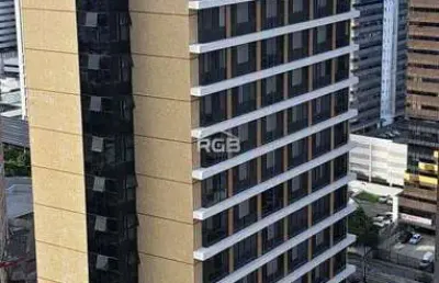 Oportunidade studio mobiliado andar alto no caminho das árvores r$ 380.000,00