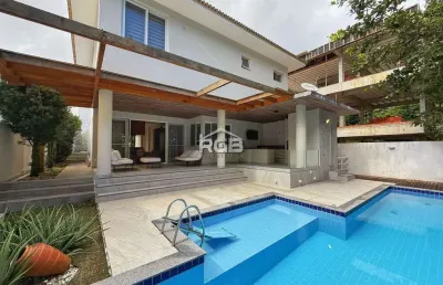 Maravilhosa casa 3 suítes porteira fechada em alphaville 1 r$ 4.500.000,00