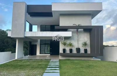 Linda casa 4 suítes em alphaville litoral norte 3 r$ 2.350.000,00