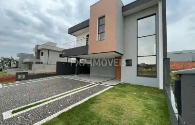 Casa de condomínio de luxo com 4 quartos e 3 suítes no parque brasil 500 em paulínia-sp - imperdível!