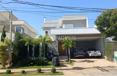 Luxuosa casa de condomínio à venda no swiss park em campinas-sp: 4 quartos, 4 suítes, 2 salas, 6 banheiros, 4 vagas, 310m².
