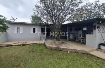 Casa no bairro são bernardo em campinas com casa de fundo