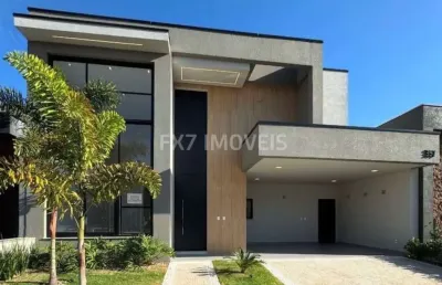 Imponente residência de alto padrão com 3 suítes e 4 vagas no residencial royal garden paulínia-sp