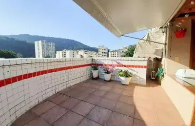 Cobertura à venda em rio de janeiro, laranjeiras, com 3 quartos, 180m²