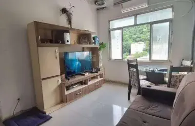 Apartamento à venda em rio de janeiro, humaitá, com 1 quarto, 50m²
