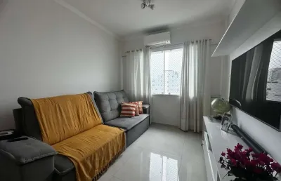 Apartamento com 2 quartos à venda no josé menino, santos , 73 m2 por r$ 765.000