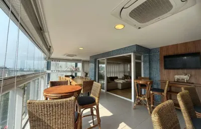 Apartamento com 4 quartos à venda na aparecida, santos , 255 m2 por r$ 3.700.000