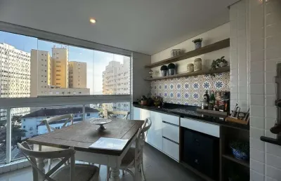 Apartamento com 3 quartos à venda no ponta da praia, santos , 118 m2 por r$ 1.450.000