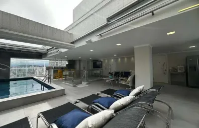 Cobertura com 4 quartos à venda no embaré, santos , 443 m2 por r$ 7.900.000