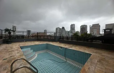 Cobertura com 6 quartos à venda no boqueirão, santos , 488 m2 por r$ 2.700.000