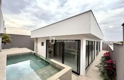Casa em condomínio à venda, 3 quartos, 3 suítes, 4 vagas, reserva do engenho - piracicaba/sp