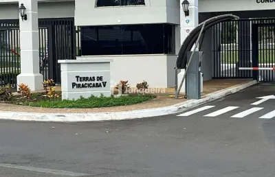 Terreno em condomínio à venda, terras de piracicaba v - piracicaba/sp