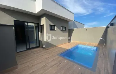 Casa em condomínio à venda, 3 quartos, 1 suíte, 2 vagas, campestre - piracicaba/sp