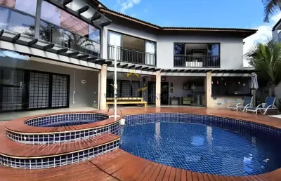 Casa para locação em atibaia, condominio porto atibaia, 5 dormitórios, 5 suítes, 7 vagas