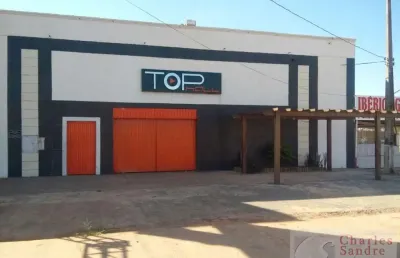Galpão para venda em goiânia, parque oeste industrial, 2 dormitórios, 1 banheiro, 10 vagas