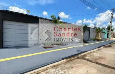 Casa para venda em aparecida de goiânia, jardim dos girassóis, 3 dormitórios, 1 suíte, 2 banheiros, 2 vagas