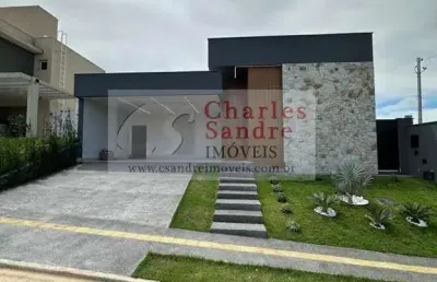 Casa em condomínio para venda em senador canedo, jardins bolonha, 3 dormitórios, 3 suítes, 4 banheiros, 2 vagas