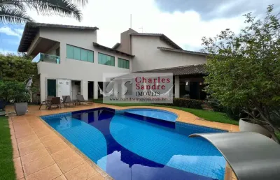 Casa em condomínio para venda em goiânia, loteamento portal do sol i, 4 dormitórios, 4 suítes, 6 banheiros, 5 vagas