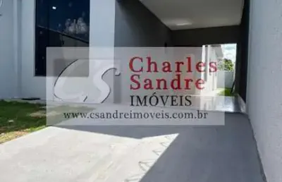 Casa para venda em aparecida de goiânia, pontal sul, 3 dormitórios, 1 suíte, 2 banheiros, 3 vagas