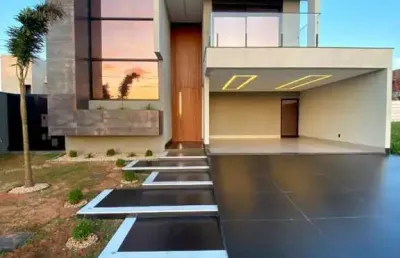 Casa em condomínio para venda em aparecida de goiânia, residencial parqville jacarandá, 4 dormitórios, 4 suítes, 6 banheiros, 4 vagas