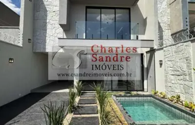 Casa para venda em goiânia, parque amazônia, 3 dormitórios, 3 suítes, 4 banheiros, 2 vagas