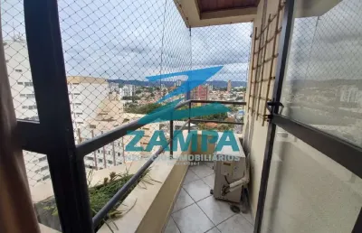 Apartamento amplo no centro com 3 quartos (1 suite), 1 vaga coberta, todo planejado e com sacada