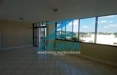 Apartamento de 197m² no centro com 4 quartos (1 suite com closet) e 2 vagas cobertas