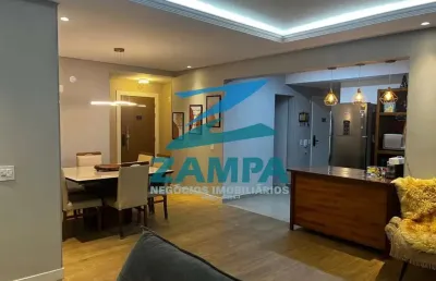 Apto de  141m² com 3 suites, varanda gourmet, cozinha planejada e 3 vagas cobertas
