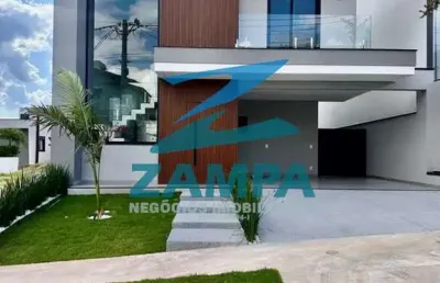 Sobrado c/ 3 suites (1 c/ closet) tds com sacada, 3 salas, espaço gourmet, piscina e 4 vagas
