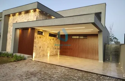 Casa em condomínio a venda no alphaville nova esplanada 3, votorantim/sorocaba