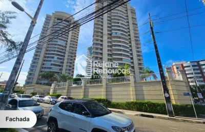 Apartamento nascente à venda com 144m², 03 suítes, dependência e 03 vagas - fátima, fortaleza - ce