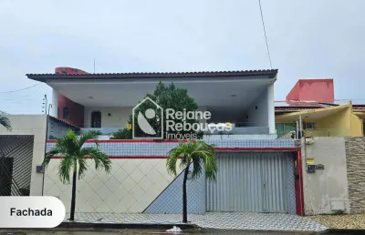 Casa duplex de 320m², 07 quartos e 5 vagas,  parquelândia - fortaleza, ce