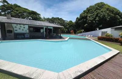 Casa em condomínio para venda em lauro de freitas, portão, 5 dormitórios, 3 suítes, 7 banheiros, 15 vagas