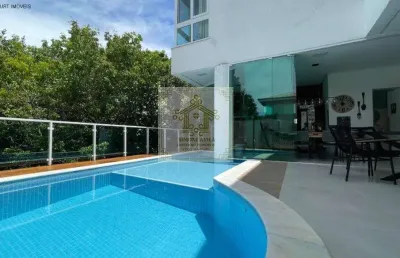 Casa em condomínio para venda em salvador, alphaville i, 6 dormitórios, 6 suítes, 9 banheiros, 4 vagas