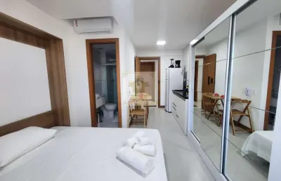 Studio para venda em salvador, barra, 1 dormitório, 1 suíte, 1 banheiro, 1 vaga