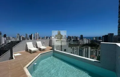 Cobertura duplex para venda em salvador, graça, 3 dormitórios, 3 suítes, 6 banheiros, 2 vagas
