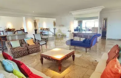Apartamento para venda em salvador, horto florestal, 4 dormitórios, 4 suítes, 7 banheiros, 4 vagas