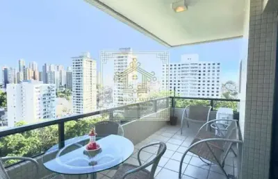 Apartamento para venda em salvador, acupe de brotas, 3 dormitórios, 3 suítes, 5 banheiros, 2 vagas