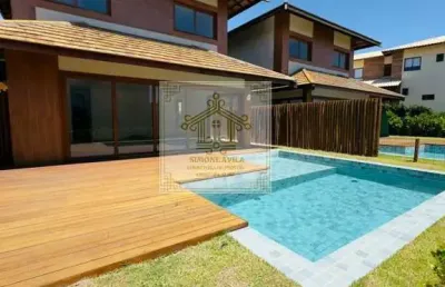 Casa em condomínio para venda em camaçari, itacimirim (monte gordo), 4 dormitórios, 4 suítes, 6 banheiros, 2 vagas